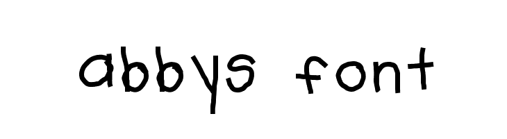 abbys font Font