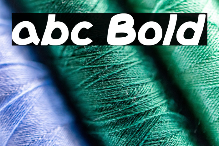 abc Bold Example 3