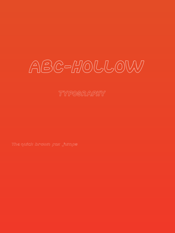 abc-Hollow Poster