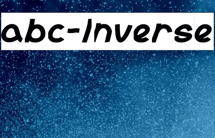 abc-Inverse Example 1
