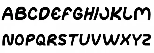 abc-Light Schriftart Groß