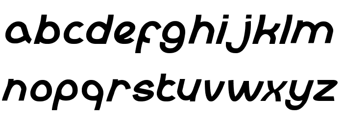 abc-Light Font LOWERCASE