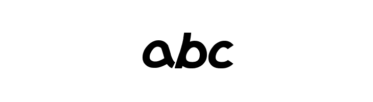 abc  免费字体下载