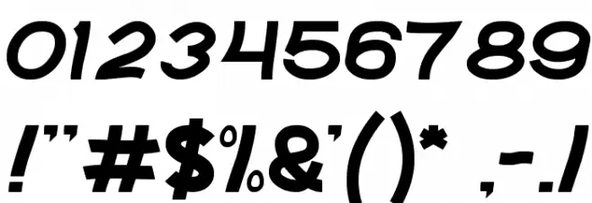 abc Font OTHER CHARS