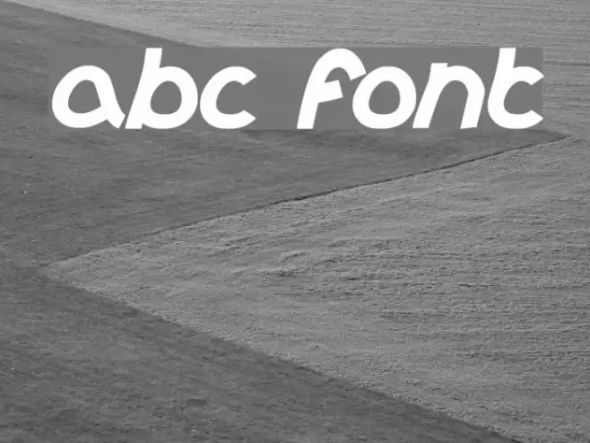 abc Font examples