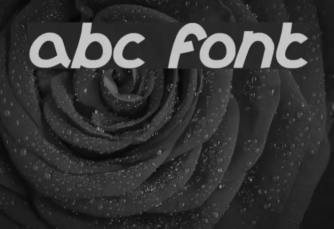 abc Font examples