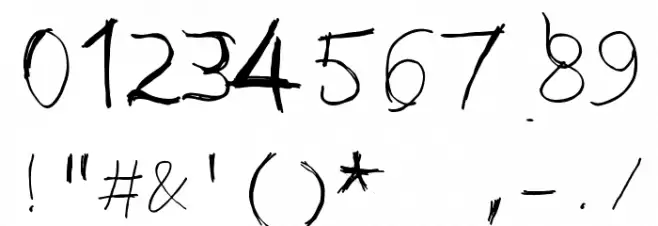 abdn font Schriftart Anderer Schreiben