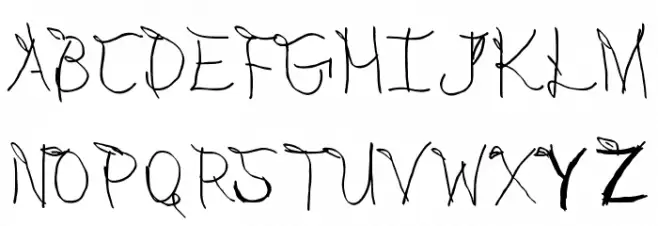 abdn font Schriftart Groß
