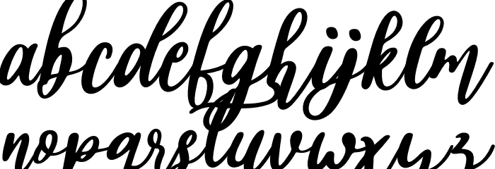 abigail Font LOWERCASE