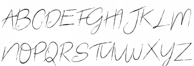 abrakadabra Schriftart Groß