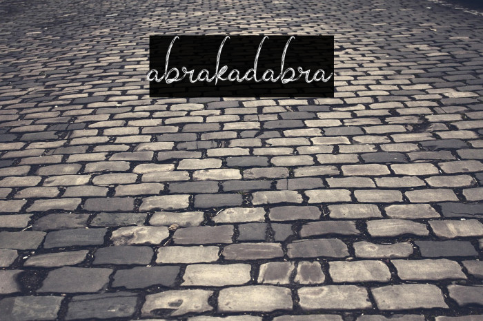 abrakadabra Example 3