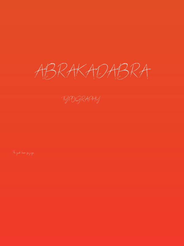 abrakadabra Poster