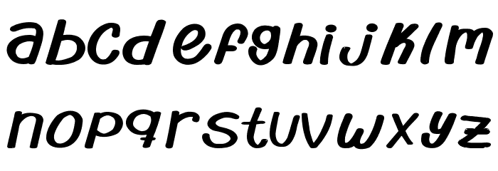 abrila Font LOWERCASE