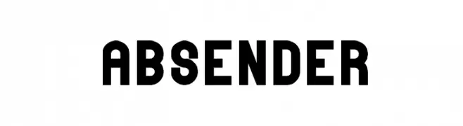 absender  Frei Schriftart Herunterladen