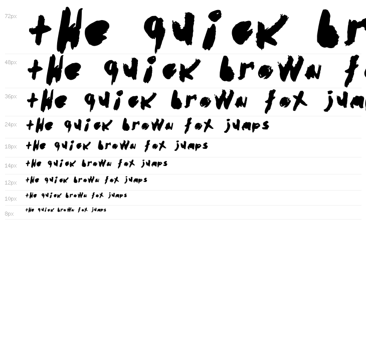 abstracto-Regular Waterfall