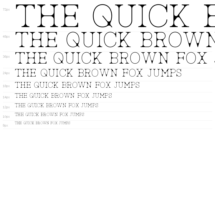 AC Big Serif Two Waterfall