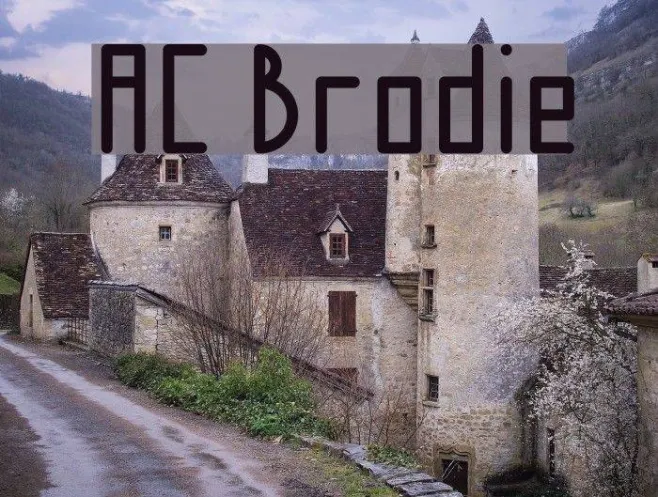 AC Brodie Example 1