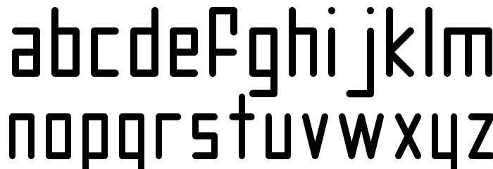 AC Brodie Font LOWERCASE
