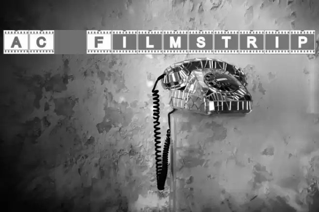AC Filmstrip Fonte examples