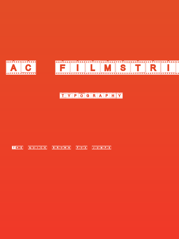 AC Filmstrip Poster