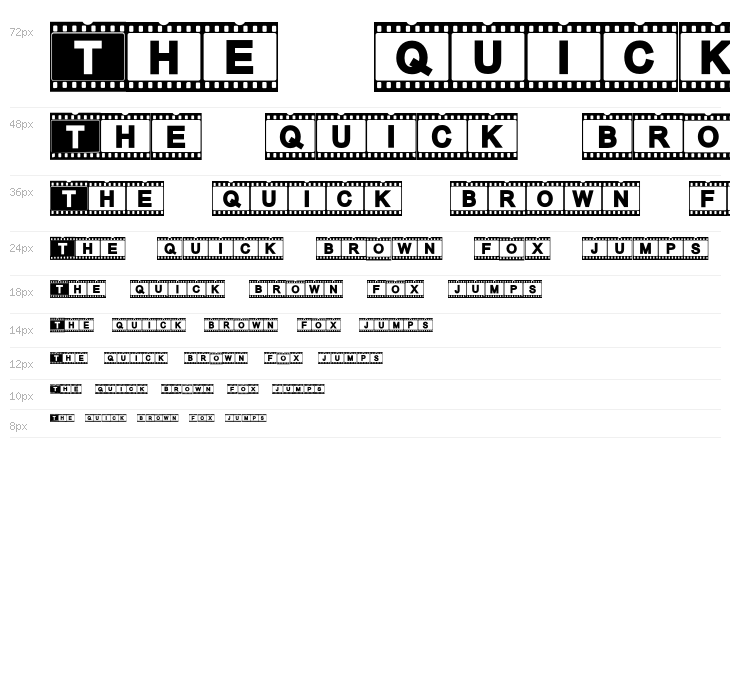 AC Filmstrip Waterfall
