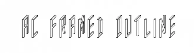 AC Framed Outline  لخطوط تنزيل
