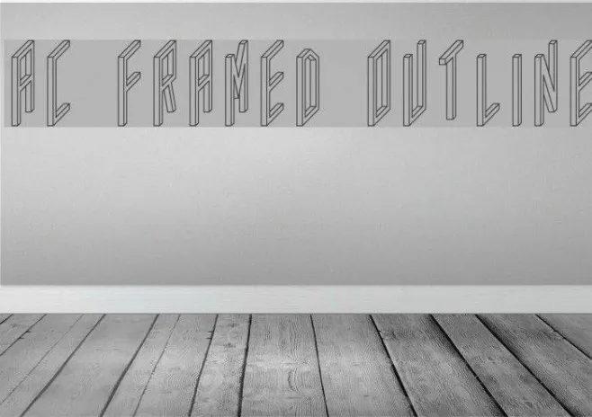 AC Framed Outline Example 1