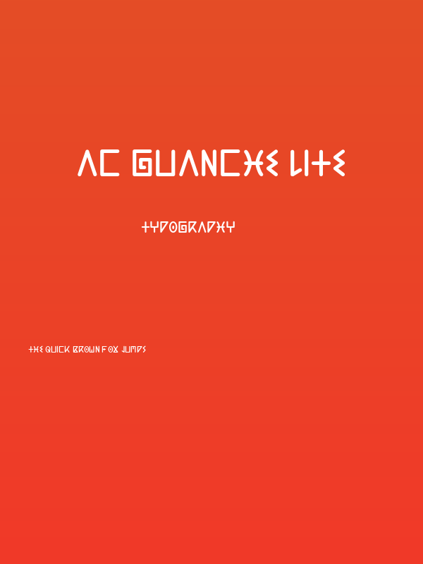 AC Guanche Lite Poster