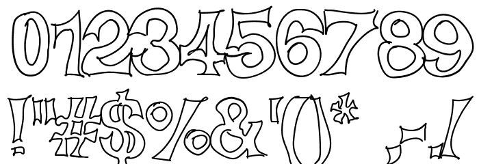 AC-Hollow_unicode Font OTHER CHARS
