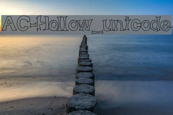AC-Hollow_unicode Example 1