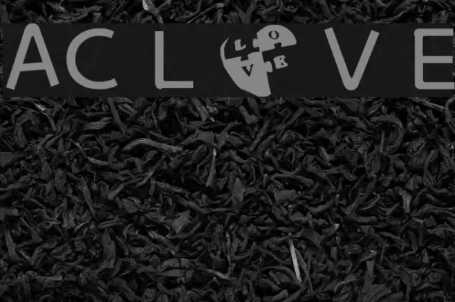 AC L O V E Font examples