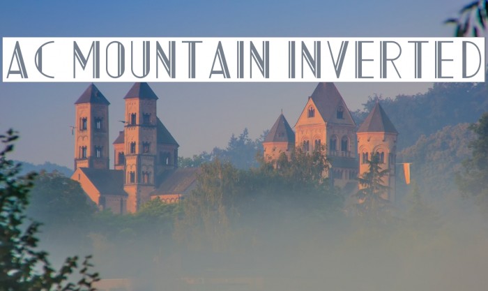 AC Mountain Inverted Example 1