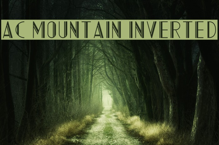 AC Mountain Inverted Example 3