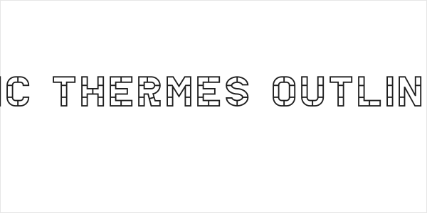 AC Thermes Outline Logo