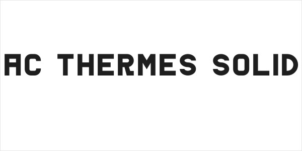 AC Thermes Solid Logo