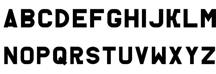 AC Thermes Solid Font LOWERCASE