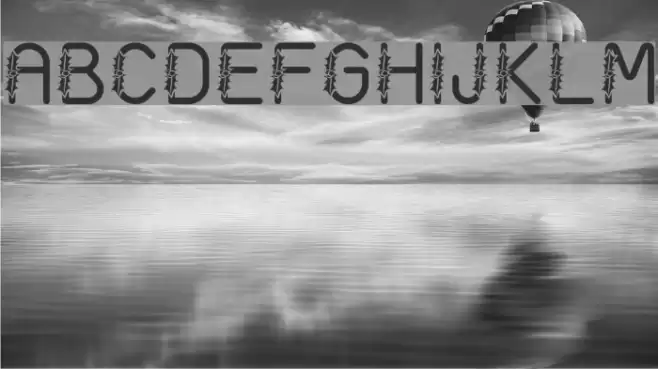 AC1 Holly Font examples