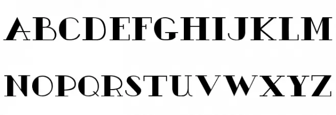 AC1 Star Font LOWERCASE