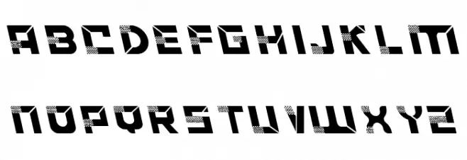 ACCELERARE Demo Leftalic Schriftart Kleinbuchstaben