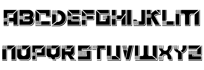 ACCELERARE Demo Shadow Font OTHER CHARS