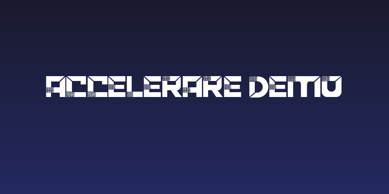 ACCELERARE Demo Social Header