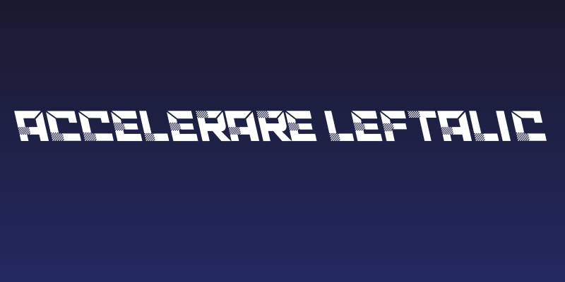 ACCELERARE Leftalic Social Header