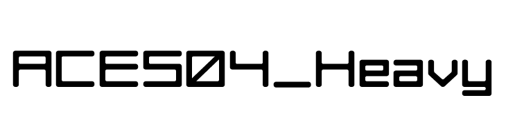 ACES04_Heavy  免费字体下载