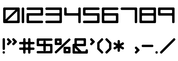 ACES04_Heavy Font OTHER CHARS