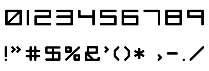 ACES04_PA_Heavy Font OTHER CHARS