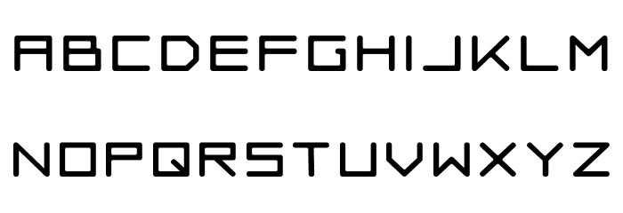 ACES04_PA_Heavy Font UPPERCASE