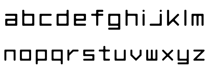 ACES04_PA Font LOWERCASE
