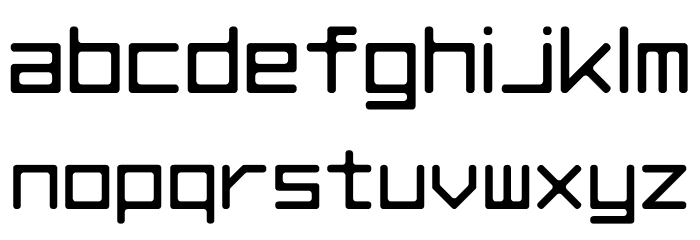 ACES04 Font LOWERCASE