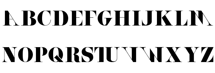 ACHANTI Font LOWERCASE