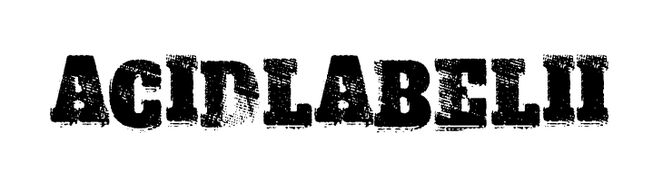 ACID LABEL II  لخطوط تنزيل